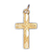 Cross Charm Pendant 14k Gold