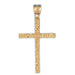 Cross Charm Pendant 14k Gold