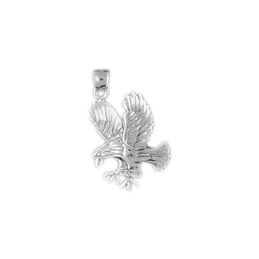 Flying Eagle Charm Pendant 14k Gold