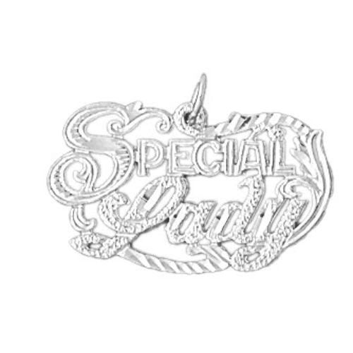 Special Lady Charm Pendant 14k Gold