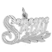 Someone Special Charm Pendant 14k Gold