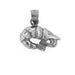 Shrimp Charm Pendant 14k Gold