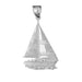 Sailboat Charm Pendant 14k Gold