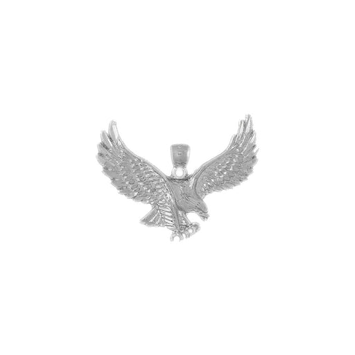 Flying Eagle Charm Pendant 14k Gold