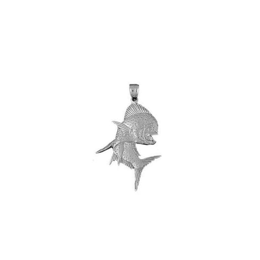 Fish Charm Pendant 14k Gold