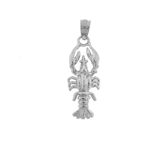 Lobster Charm Pendant 14k Gold