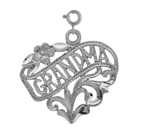 Grandma Charm Pendant 14k Gold