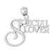 Special Lover Charm Pendant 14k Gold