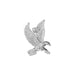Flying Eagle Charm Pendant 14k Gold