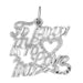 To Know Me Is To Love Me Charm Pendant 14k Gold