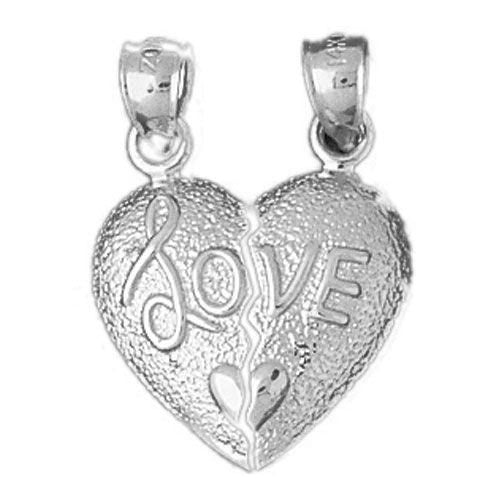 Love Charm Pendant 14k Gold