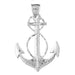 Ship Anchor Charm Pendant 14k Gold