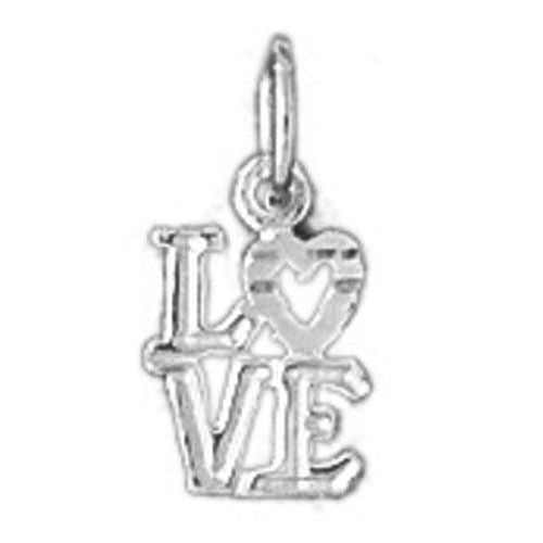 Love Charm Pendant 14k Gold