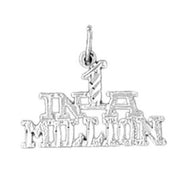 One In A Million Necklace Charm Pendant (14k Gold)